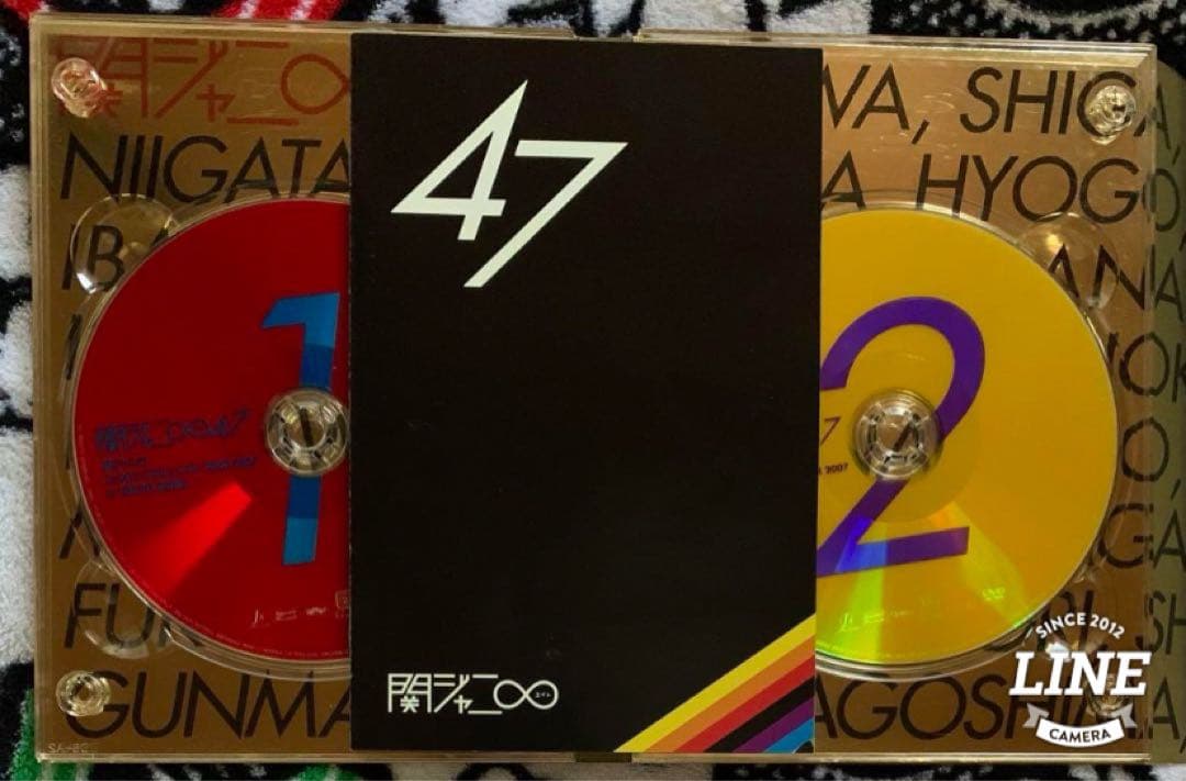 関ジャニ∞LIVE『47』4枚組DVD初回限定盤
