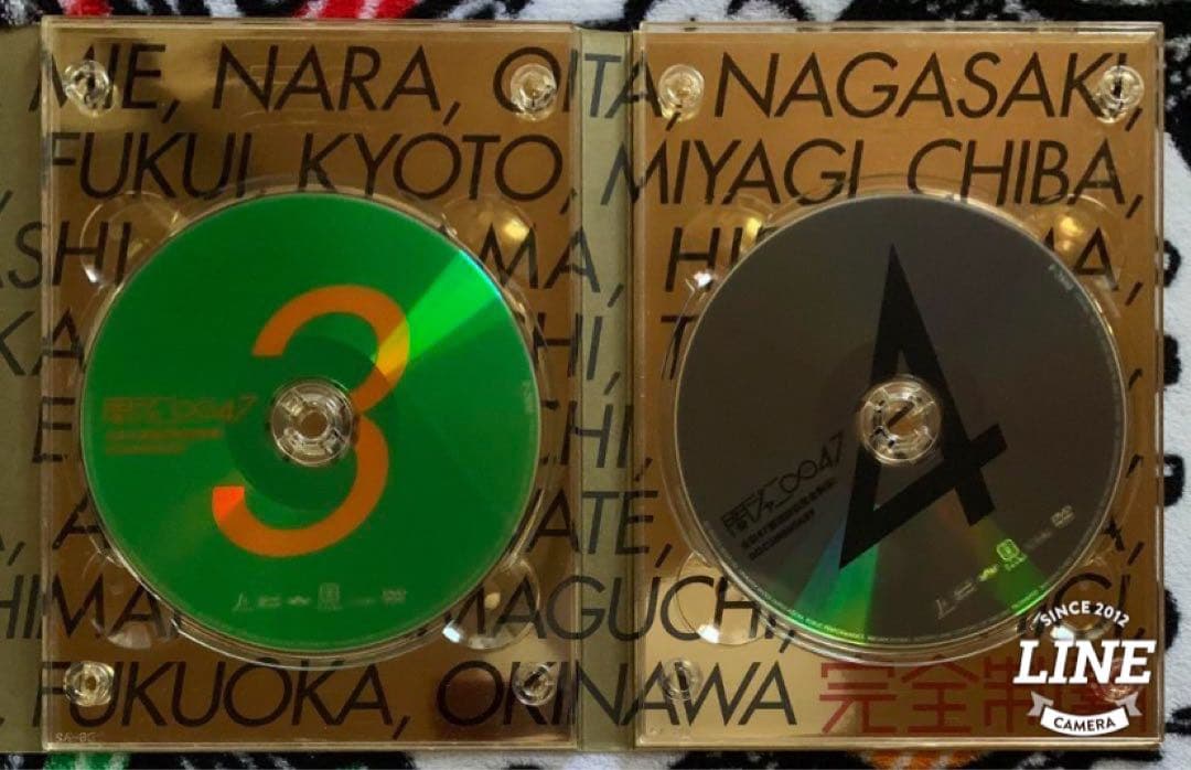関ジャニ∞LIVE『47』4枚組DVD初回限定盤