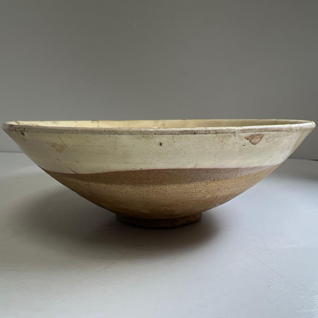 中国宋時代　白磁鉢　口径約17㎝　東Y8-0130☆2Fタサチ