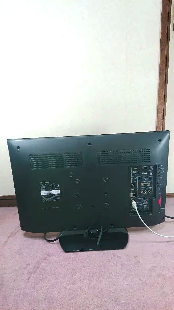 美品！ 24型ワイド シャープ 液晶テレビ リモコン付き