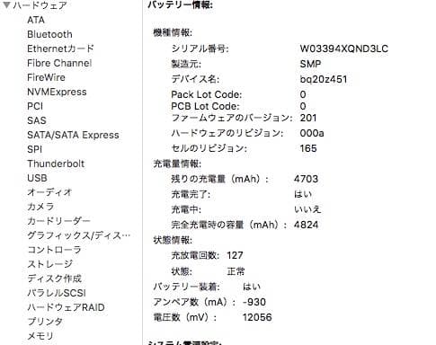 MacBook本体 MacBook Pro (13-inch Mid 2012)