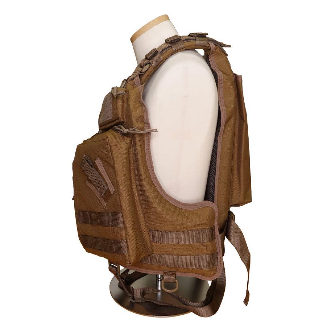 SUBROC サブロック V-one VEST 1000D ブラウン