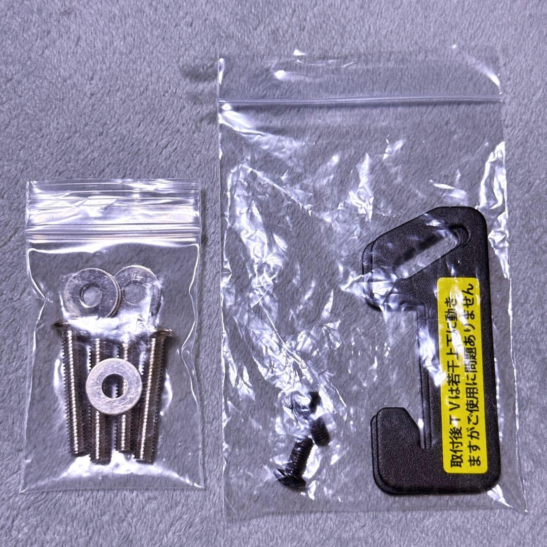 【極美品】WALL 壁寄せ テレビスタンド V3 ロータイプ ブラック ウッド