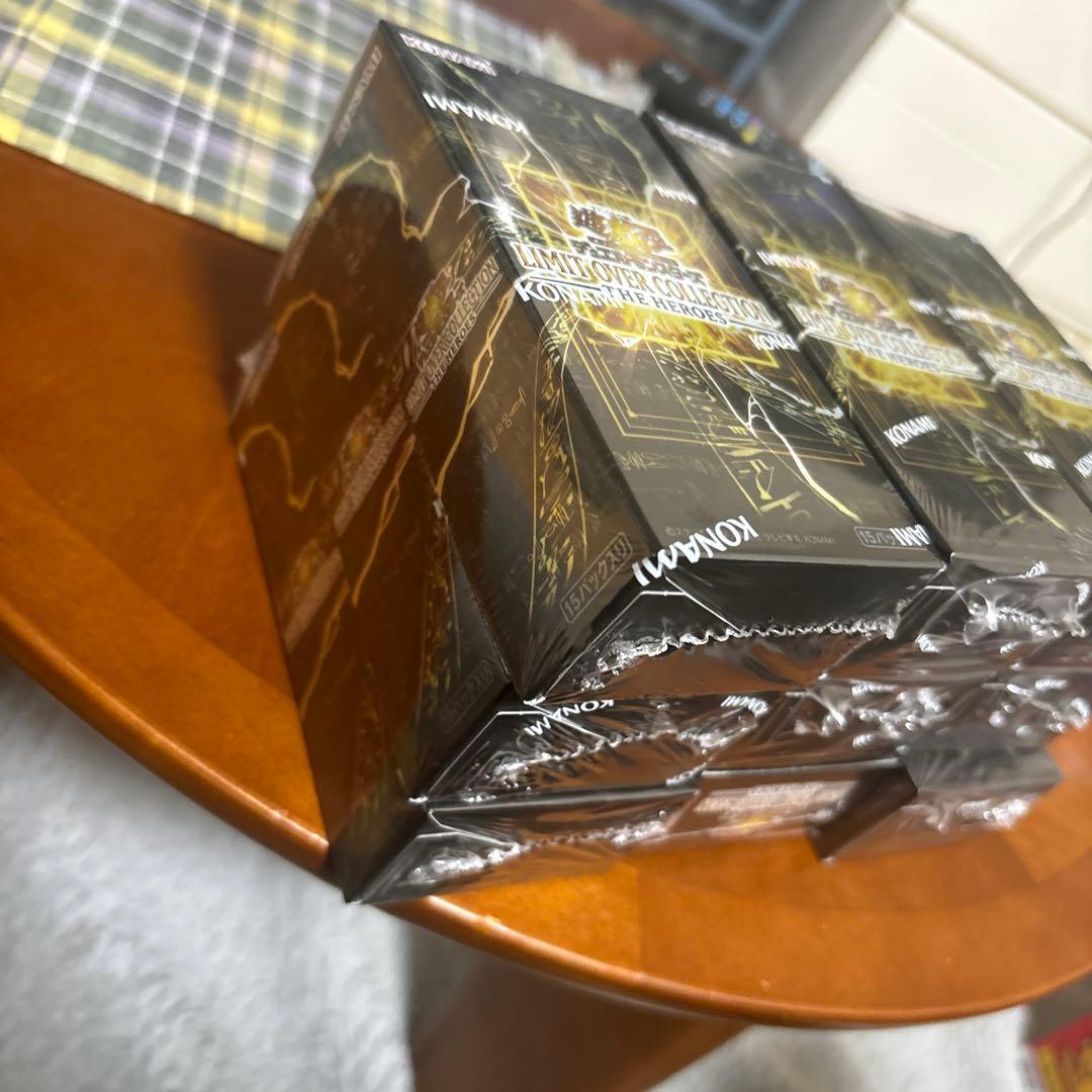 遊戯王　リミットオーバーコレクション　ヒーローズ　シュリンク付き 未開封9箱