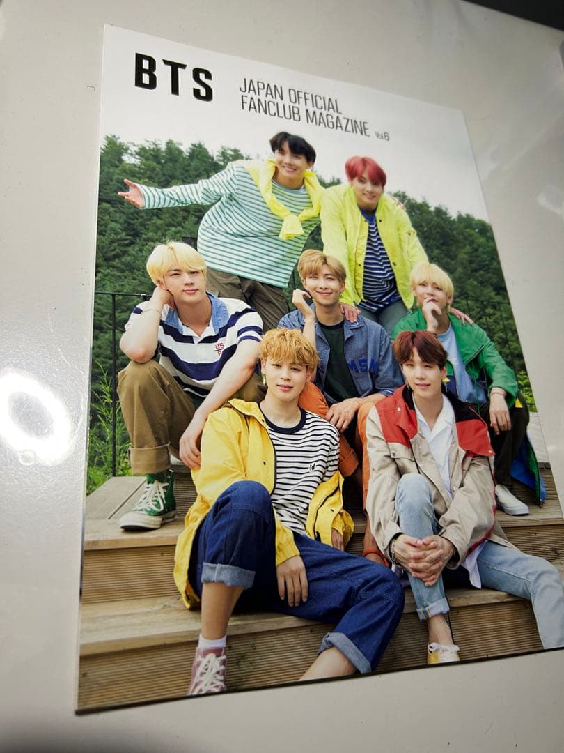 BTS日本FC会報Vol.２〜Vol.８ セット