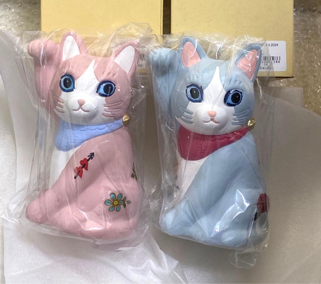 アフタヌーンティー 招きねこ ナタリー・レテ 2種 グレー ピンク