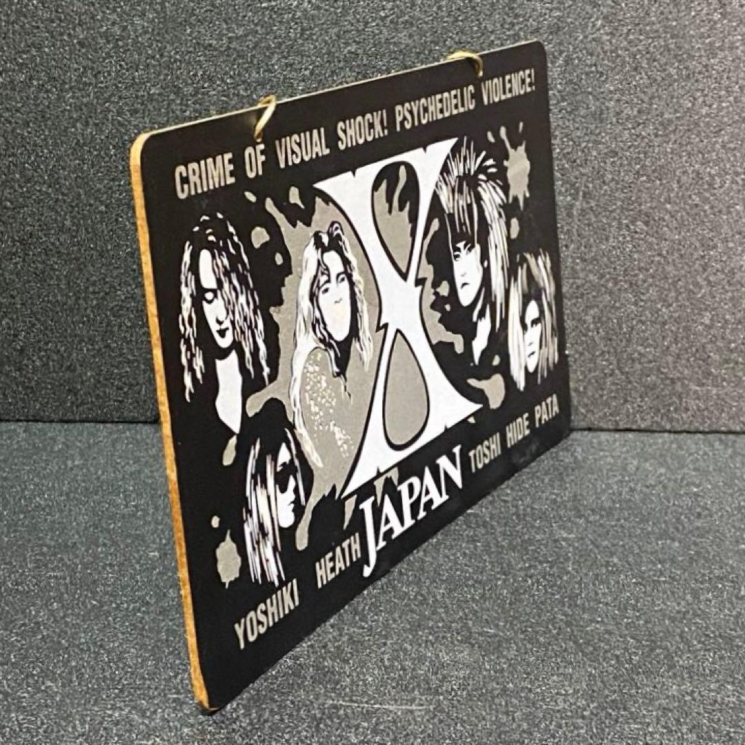 【当時もの（1993年頃）】 X JAPAN パネル エックスジャパン ボード