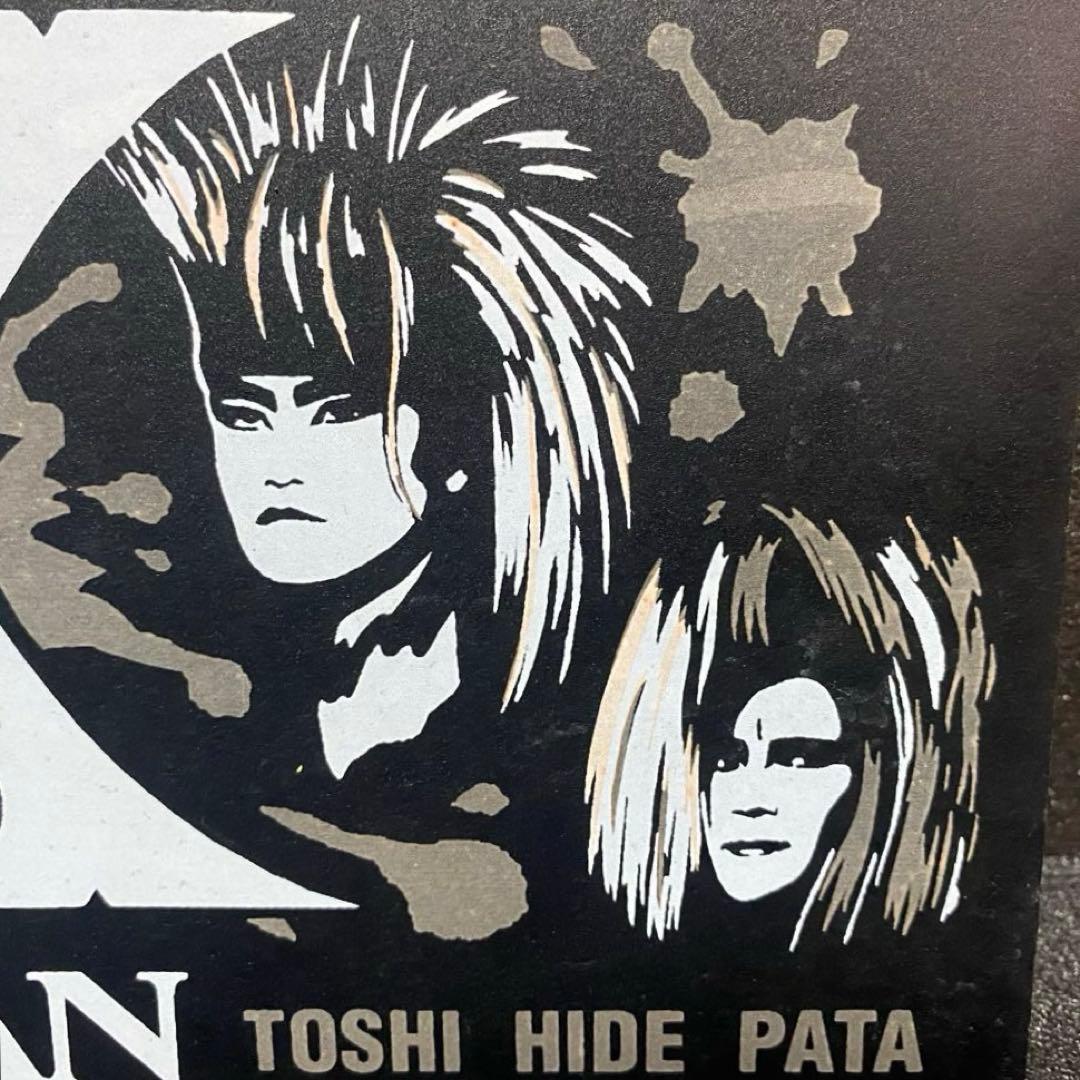 【当時もの（1993年頃）】 X JAPAN パネル エックスジャパン ボード