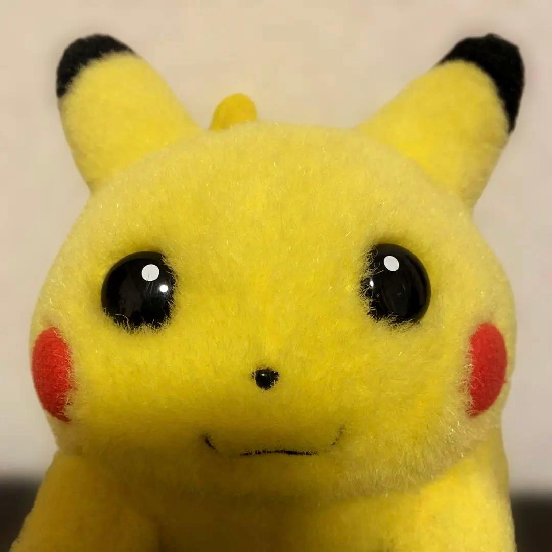 お腹を押すとなく 初期ピカチュウ ぬいぐるみ TOMY