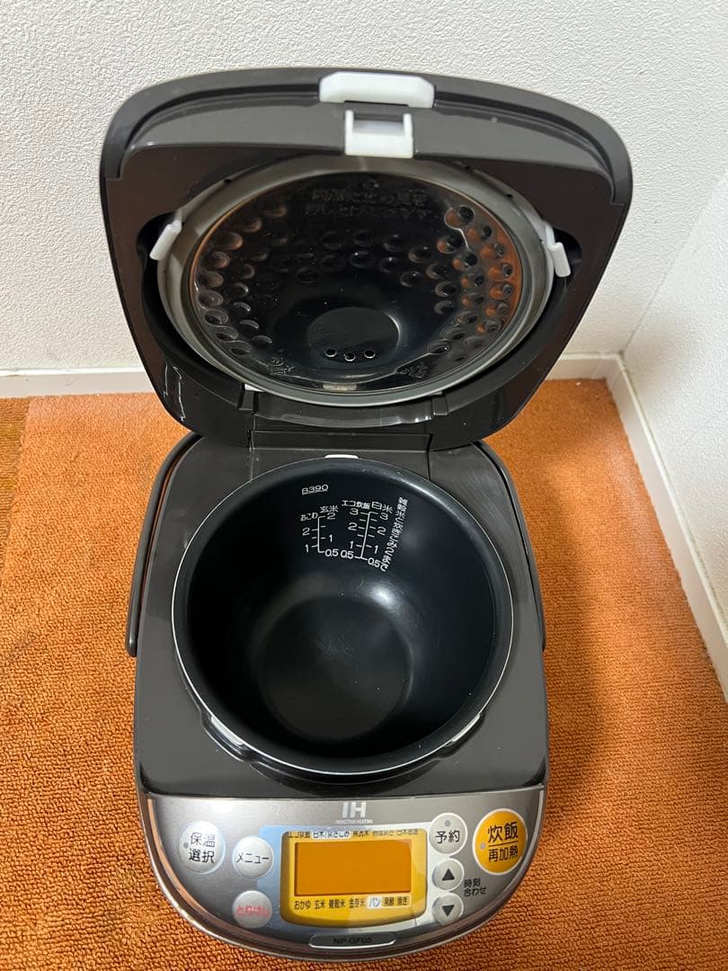 象印 炊飯器 NP-GF05 極め炊き 3合炊き IH式　日本製
