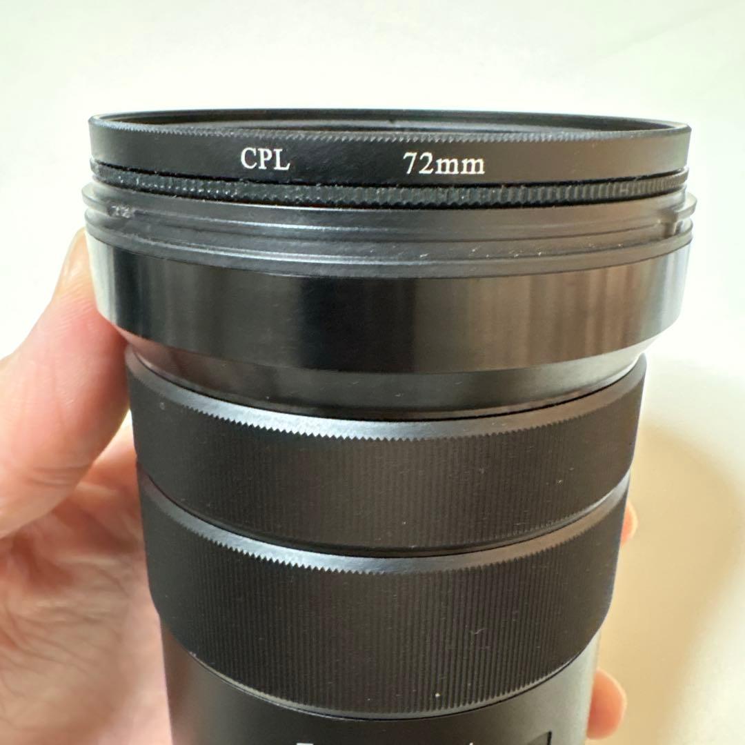 【美品】SELP18105G C-PLフィルター付き☆