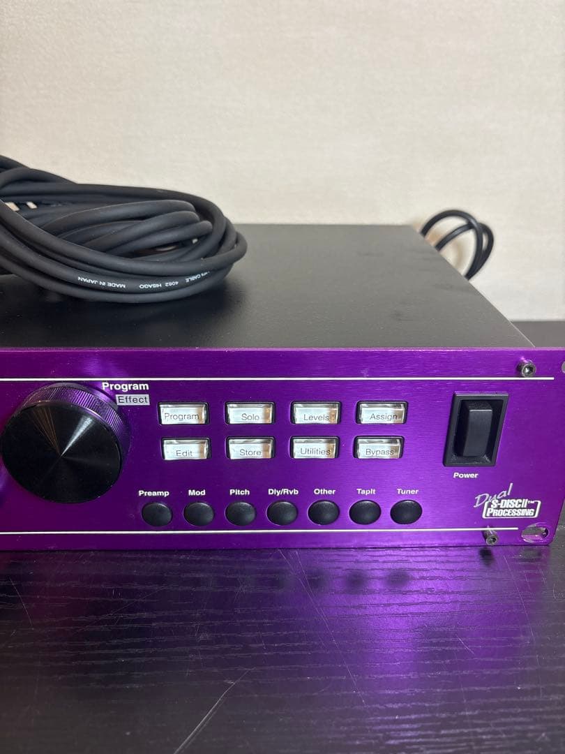 Digitech 2120 Artist 真空管ギタープリアンプ ラック