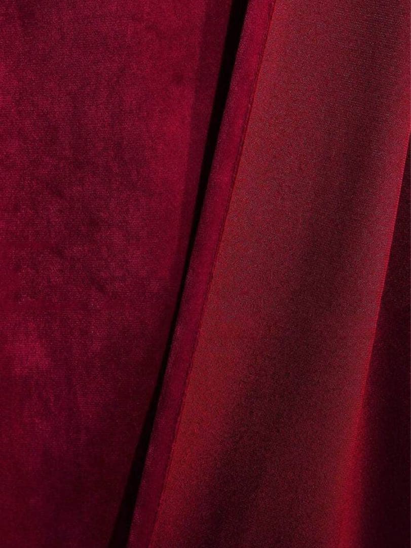 シングルパネル 単色 シンプル 遮光カーテン 2セット