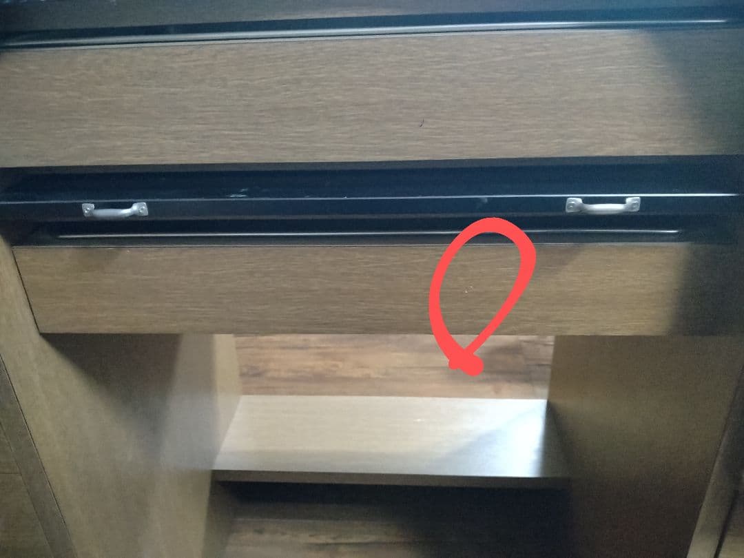 【じおばん】 スリーティー彫金デスク 両袖 ウォルナットカラー 彫金机