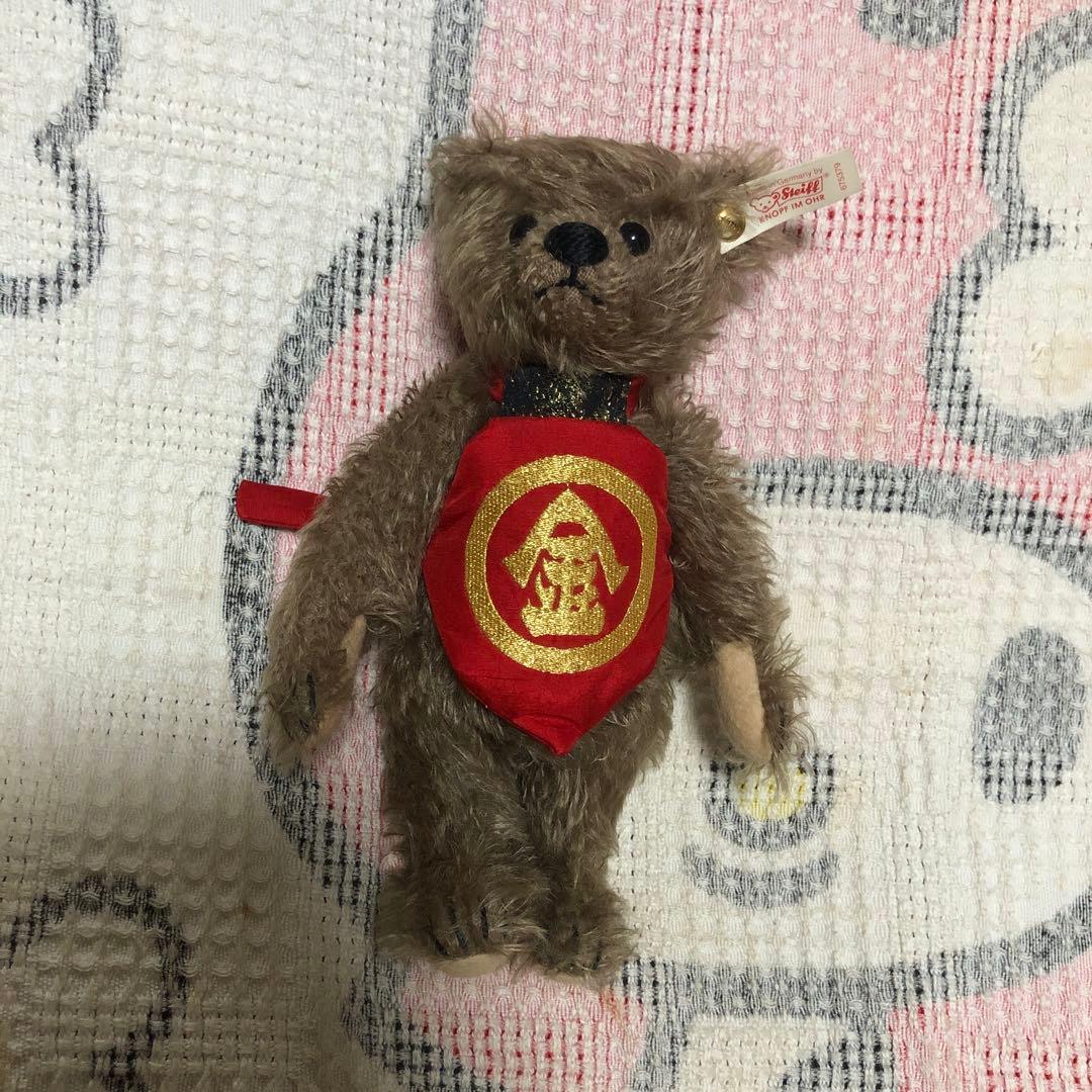 シュタイフ　限定品　金太郎のみ　ぬいぐるみ　中古品