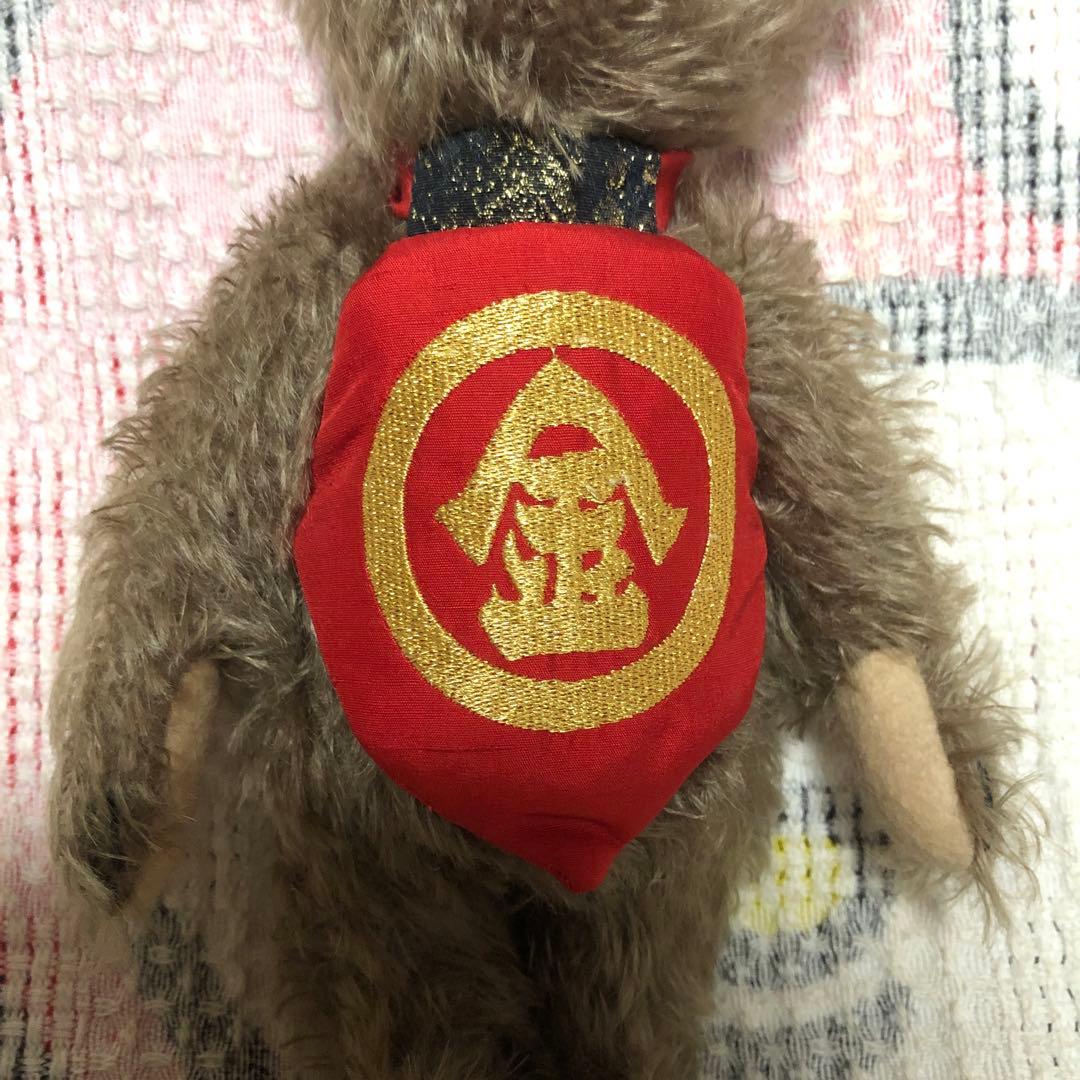 シュタイフ　限定品　金太郎のみ　ぬいぐるみ　中古品