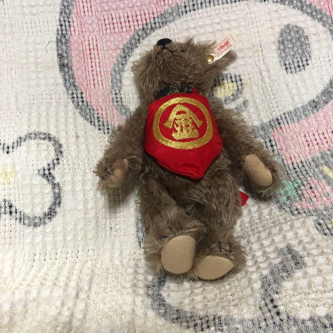 シュタイフ　限定品　金太郎のみ　ぬいぐるみ　中古品