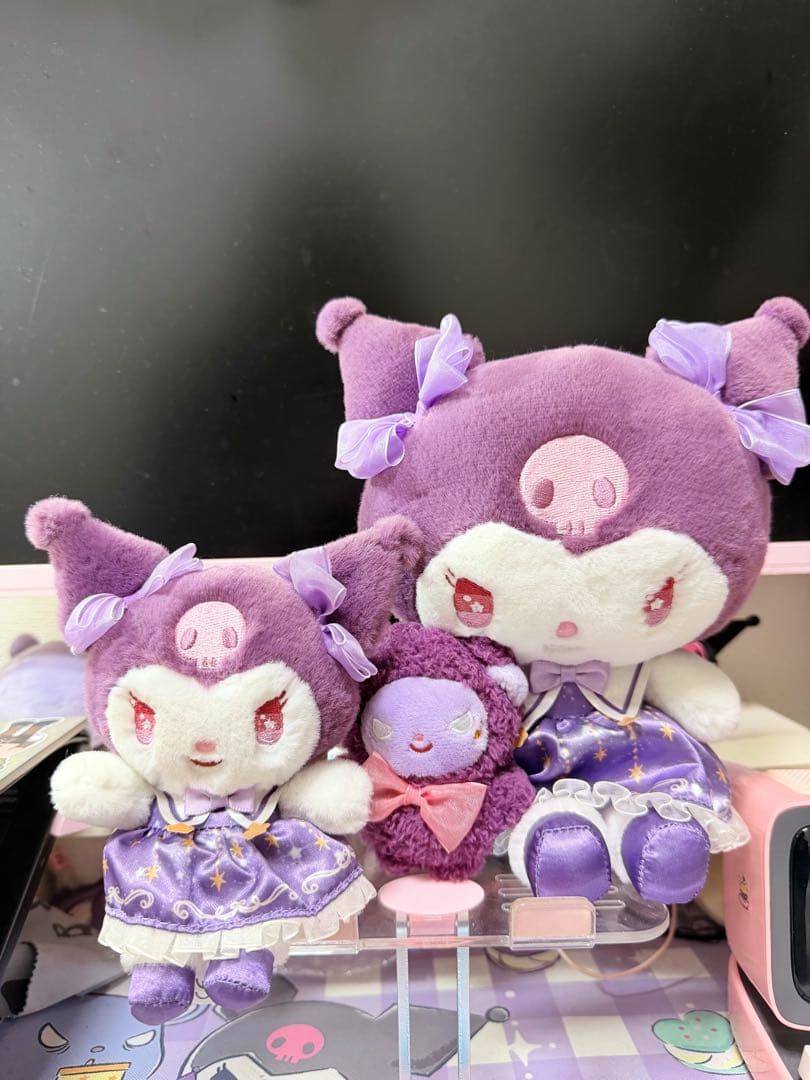 Kuromi クロミ ぬいぐるみ　。マスコット　セット