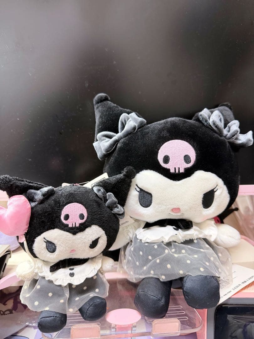 Kuromi クロミ ぬいぐるみ　。マスコット　セット