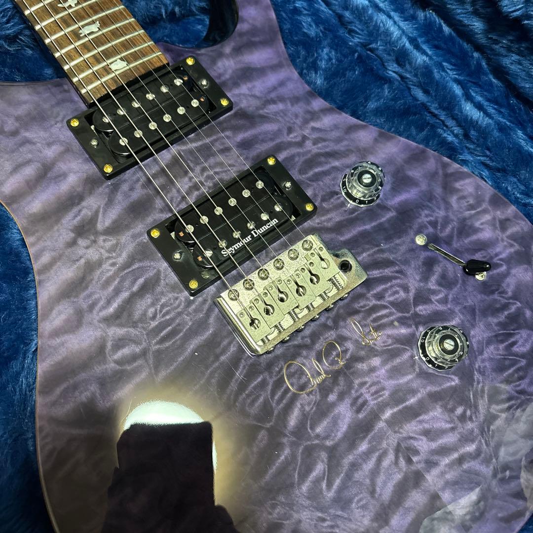PRS エレキギター 紫色