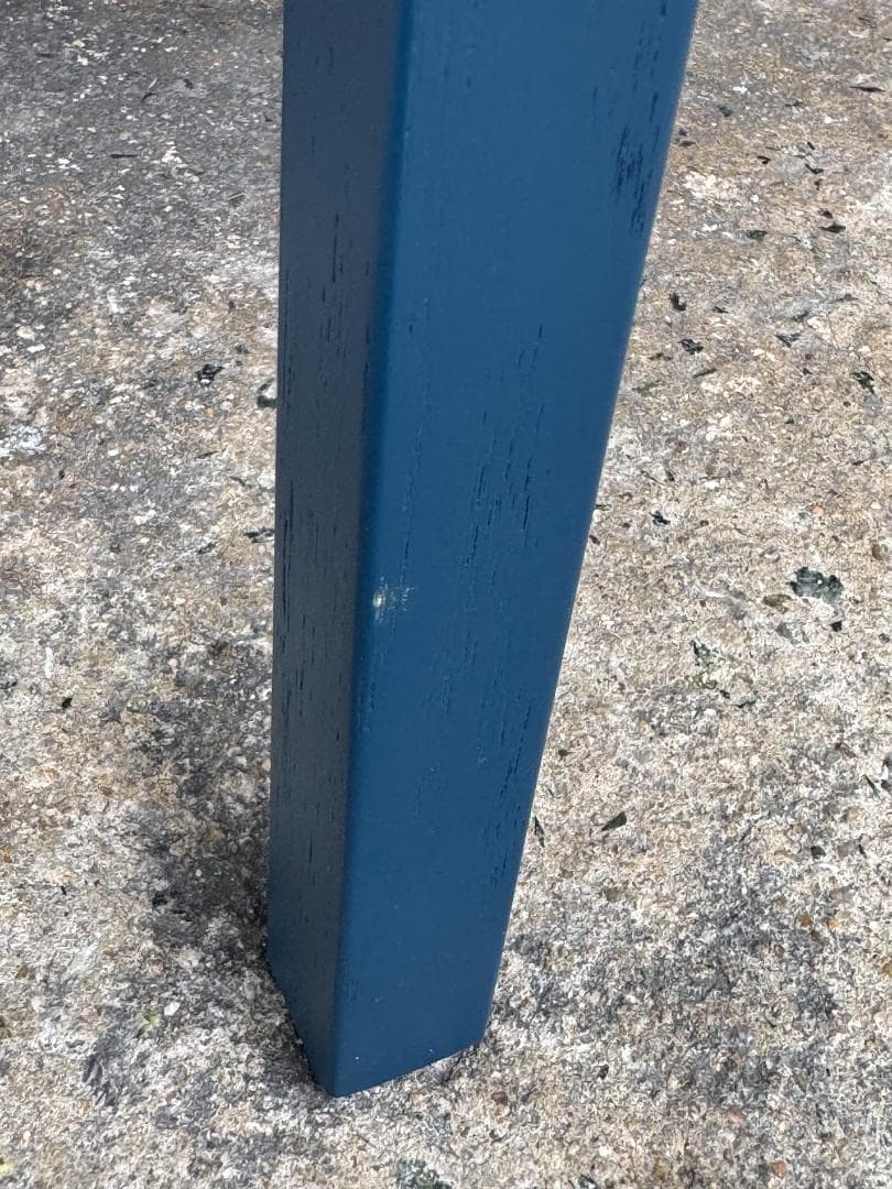 旭川家具 匠工芸 TAPEREDスツールB ロータイプ オーク 張座 ネイビー