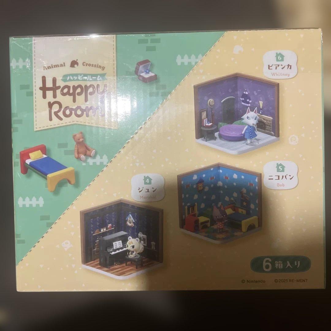 【新品・未開封】どうぶつの森 ハッピールーム フィギュアセット