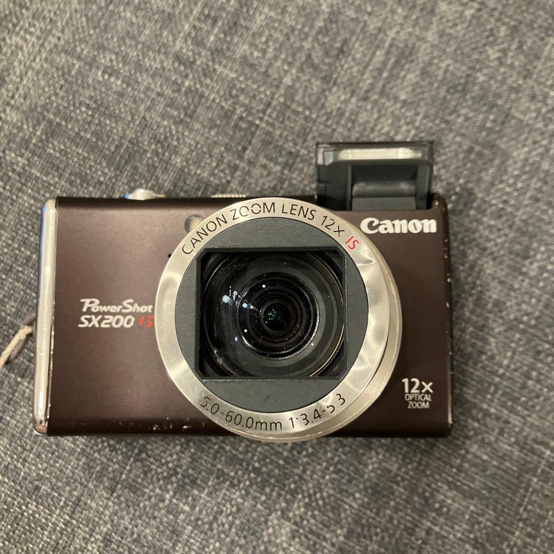 m*ラ様 Canon PowerShot SX200 IS 動作品 充電器付