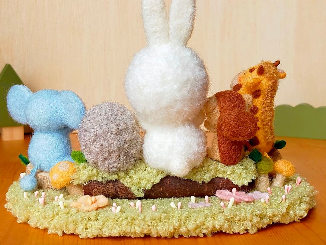 ✿羊毛フェルト✿みや様✿うさぎさんの読み聞かせ✿動物変更あり✿