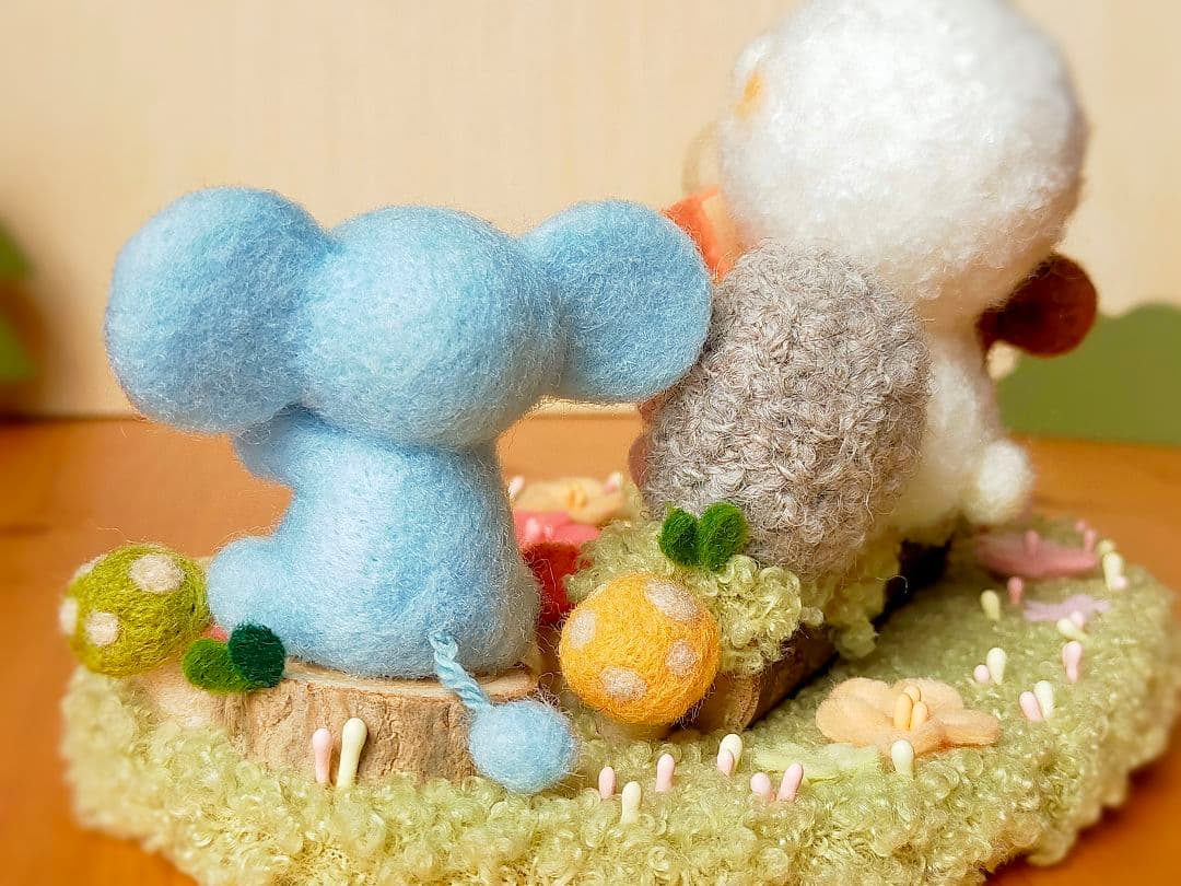 ✿羊毛フェルト✿みや様✿うさぎさんの読み聞かせ✿動物変更あり✿