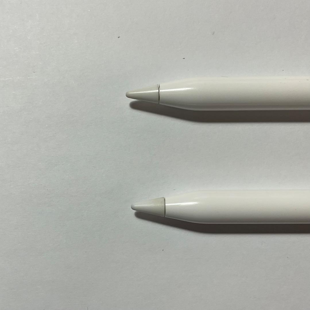 Apple Pencil 第1世代 ２本　ホワイト ペン先・充電アダプタ付き