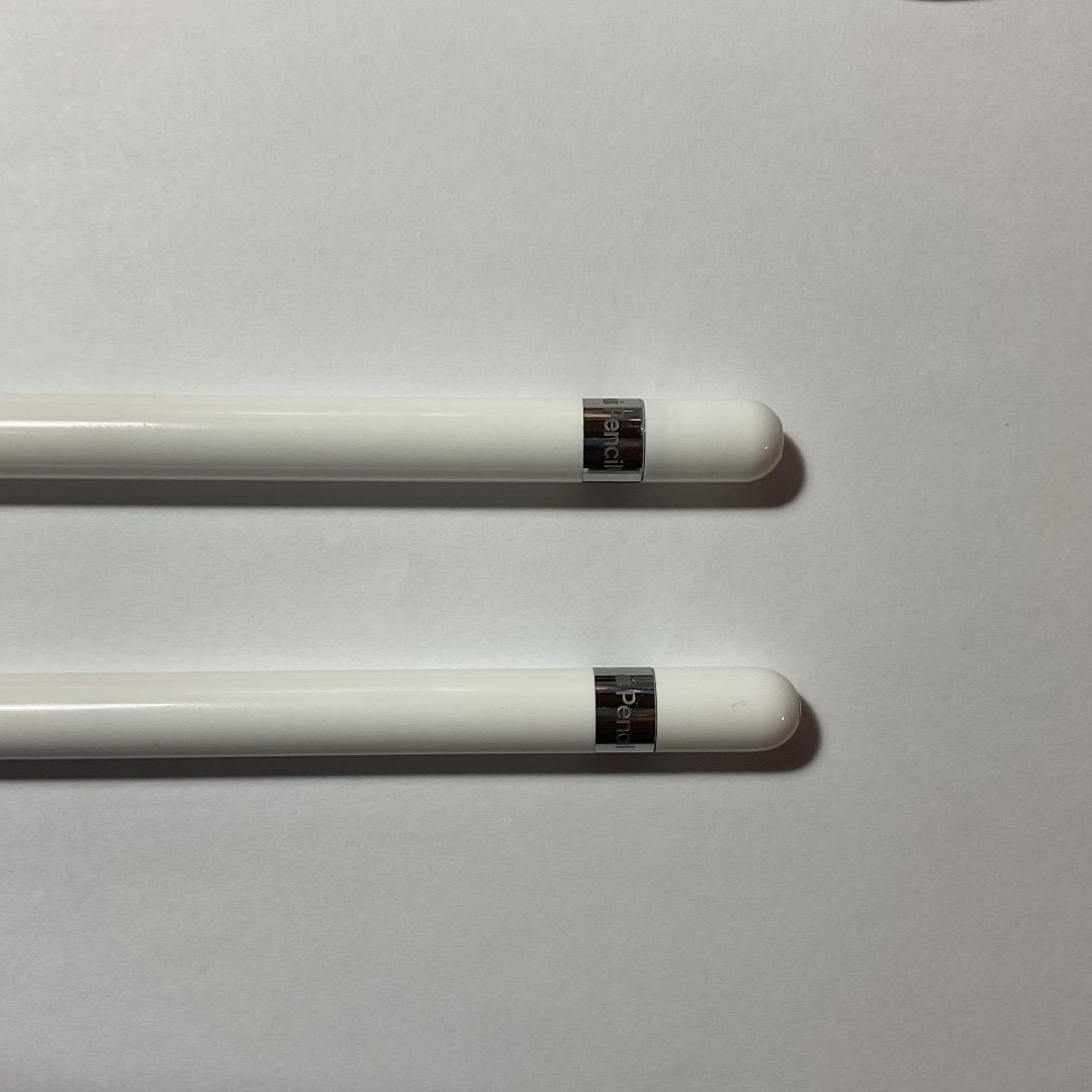 Apple Pencil 第1世代 ２本　ホワイト ペン先・充電アダプタ付き
