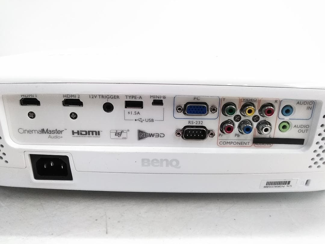 BenQ HT2050 DLPプロジェクター リモコン付き ランプ53時間★