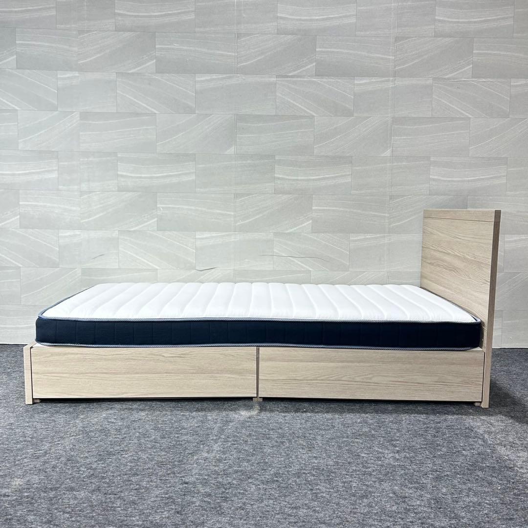 ニトリ ベッドフレーム マットレスセット シングル 家具 d5524