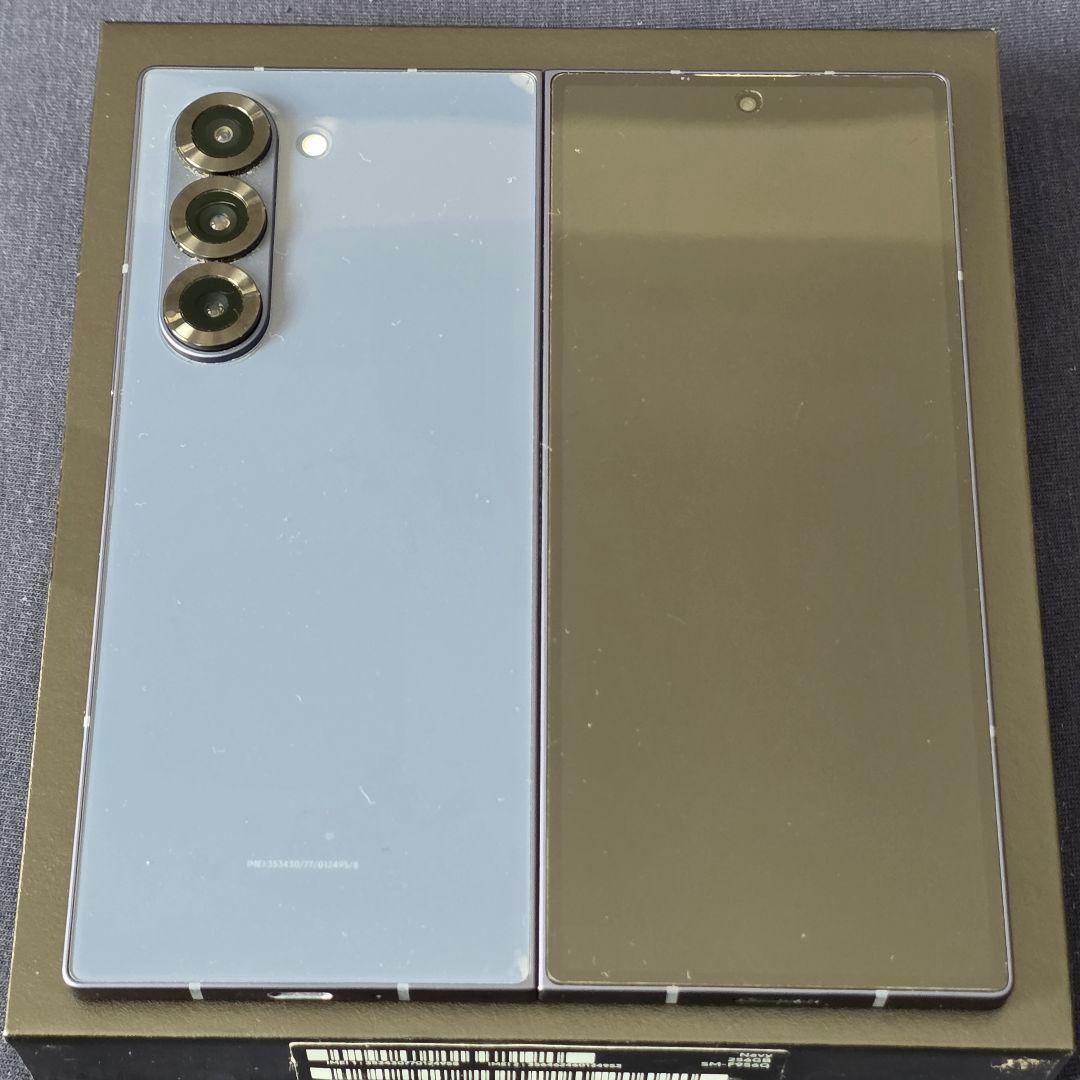 【国内SIMフリー版】galaxy z fold 6 Navy 256GB