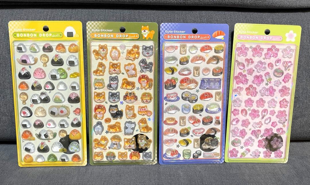 今日だけ、この価格早い者勝ち❤︎【正規品】ボンボンドロップシール　第一弾和柄　８点