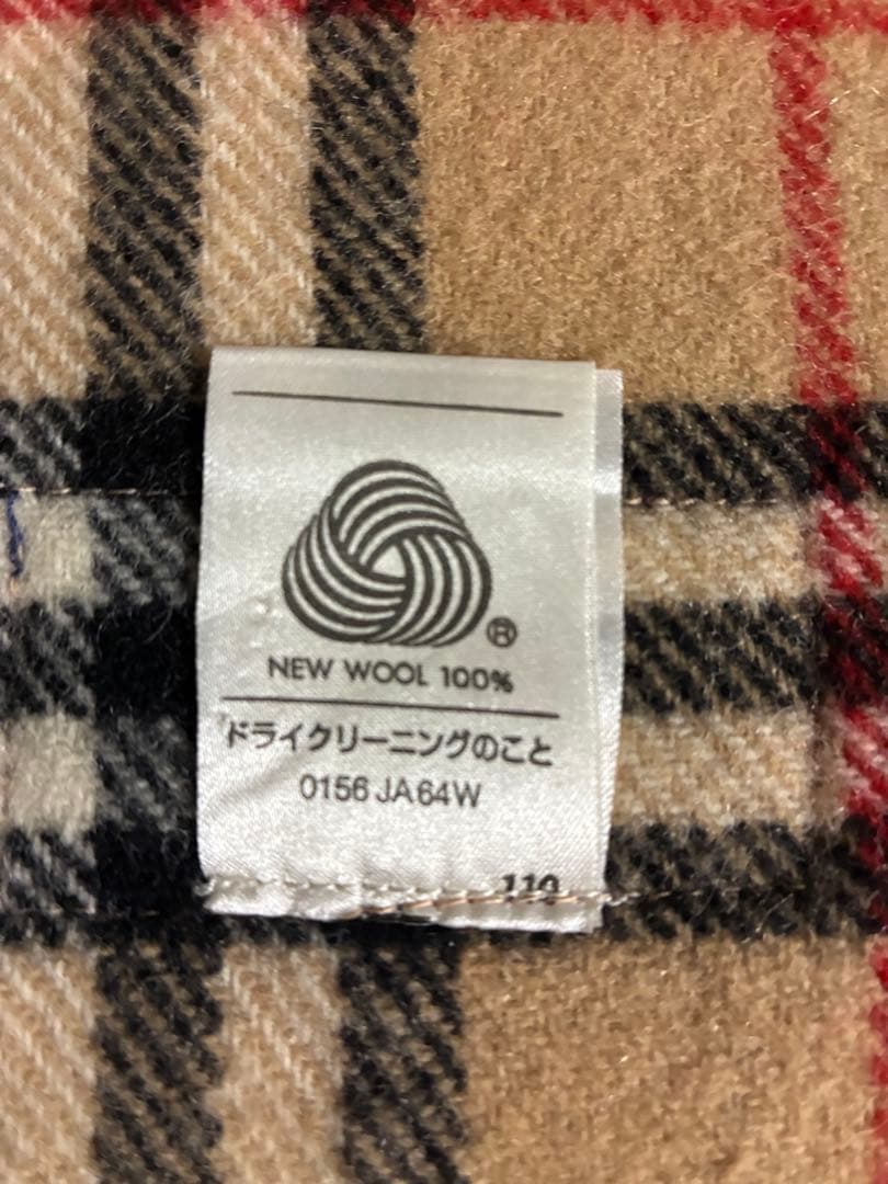 極美　BURBERRY バーバリー 膝掛け　ブランケット　ノバチェック