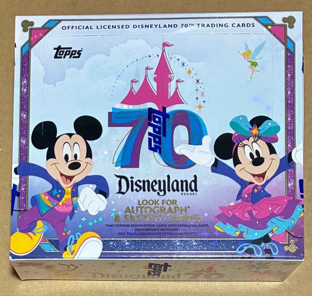 Topps Disneyland 70th ディズニーランド 70周年 トップス
