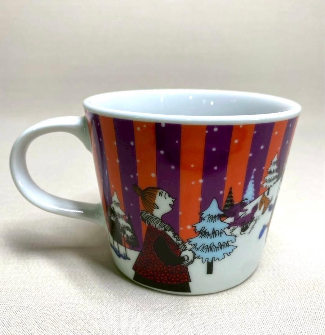 【希少/廃盤】アラビア ムーミン マグカップ 2006年 冬限定 ウィンター