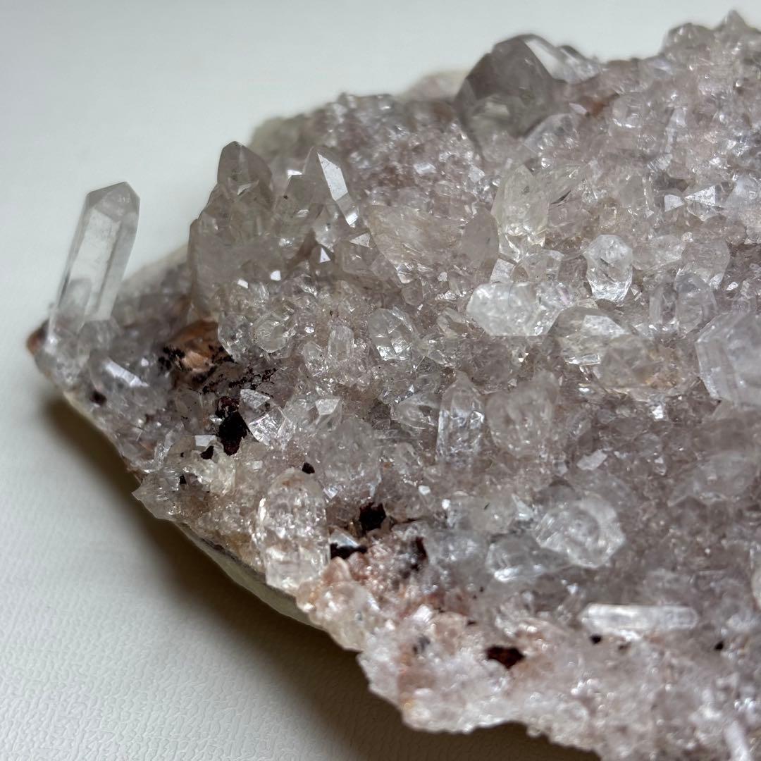 ピンクマニカラン 水晶クラスター 183g