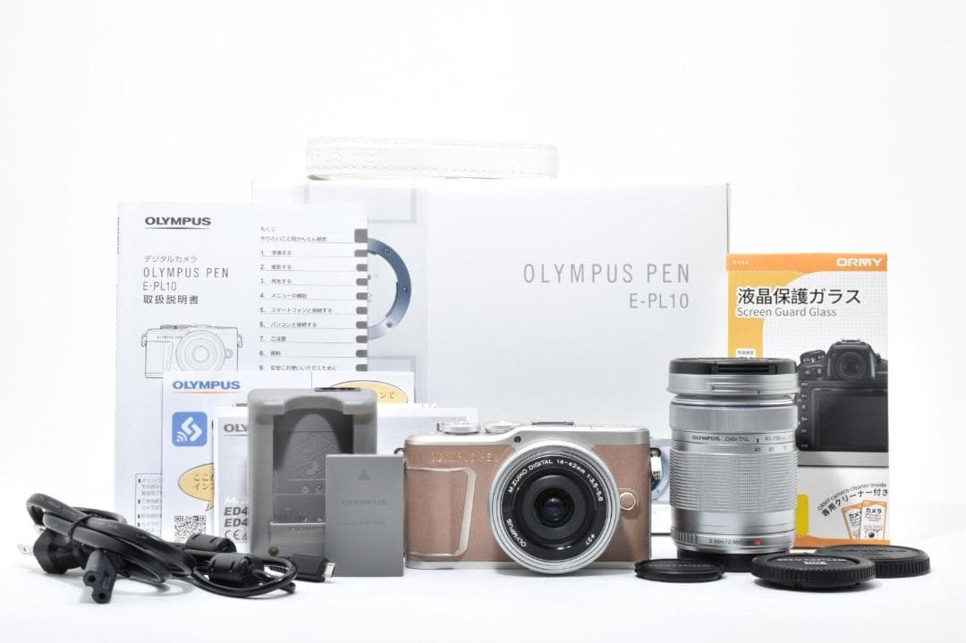 ショット数 660回！ OLYMPUS PEN E-PL10 ダブルレンズ