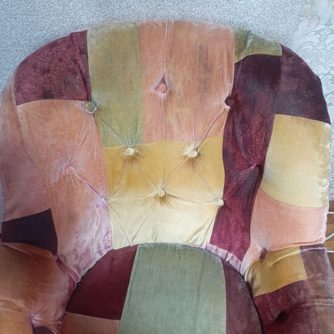 Halo 1Pソファ 1人掛け シングルソファ アンチェア　オットマン付き