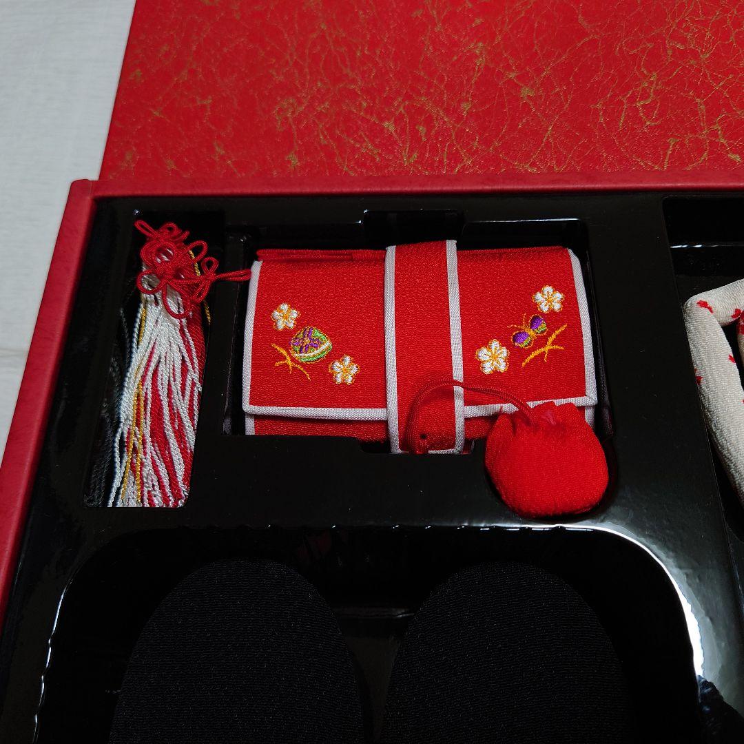 七五三 はこせこセット 7歳向け 未使用 外箱なしで送ります