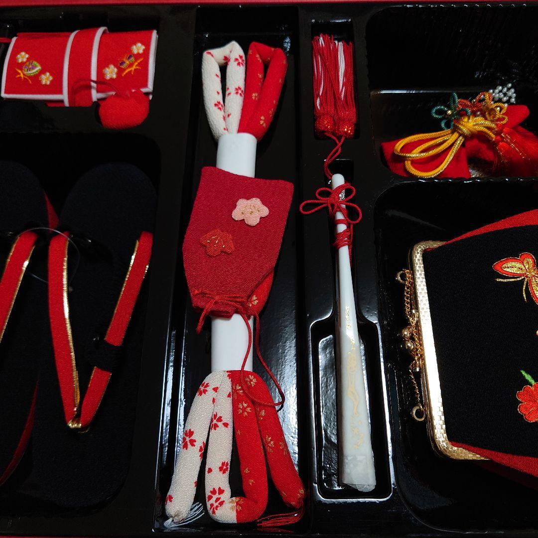 七五三 はこせこセット 7歳向け 未使用 外箱なしで送ります