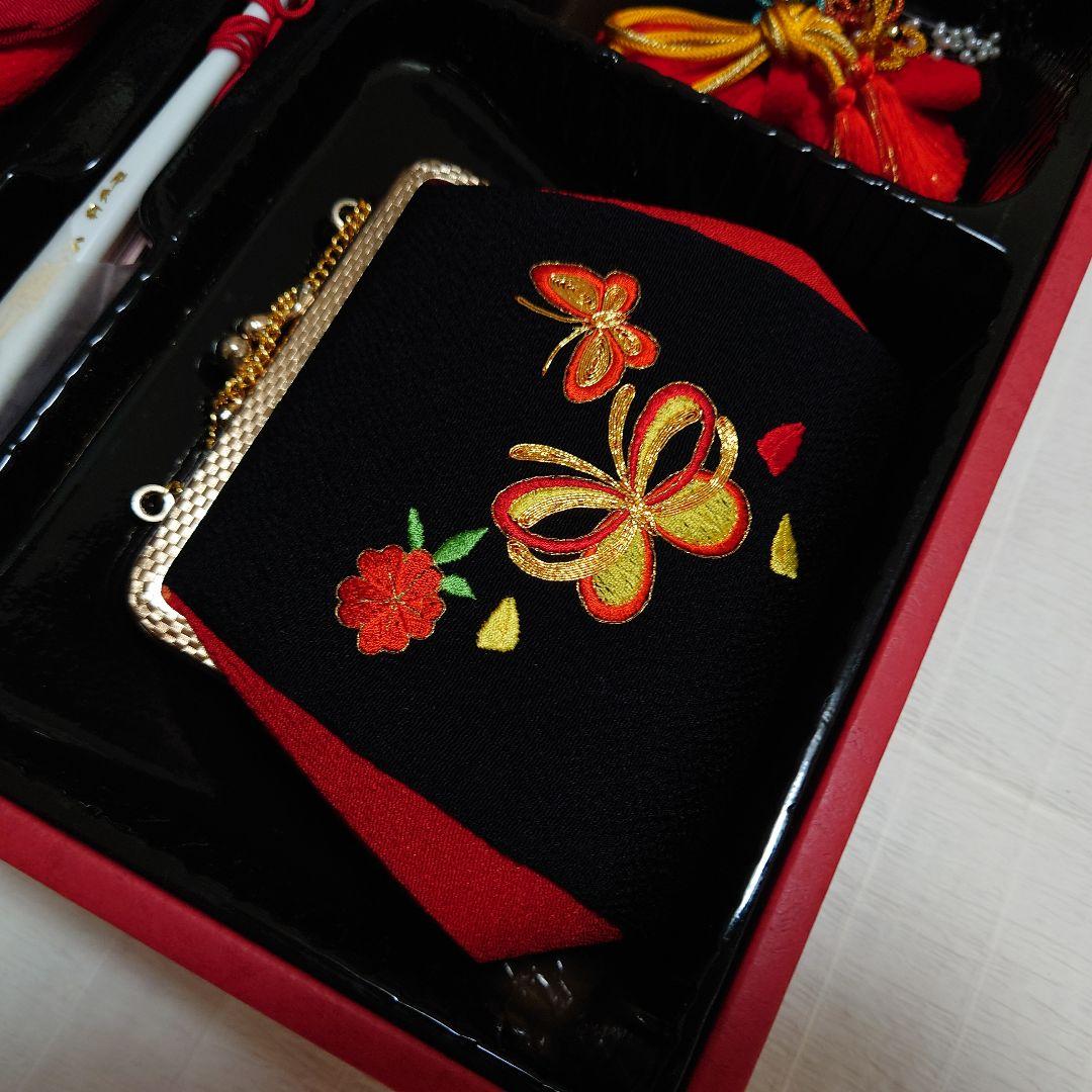 七五三 はこせこセット 7歳向け 未使用 外箱なしで送ります