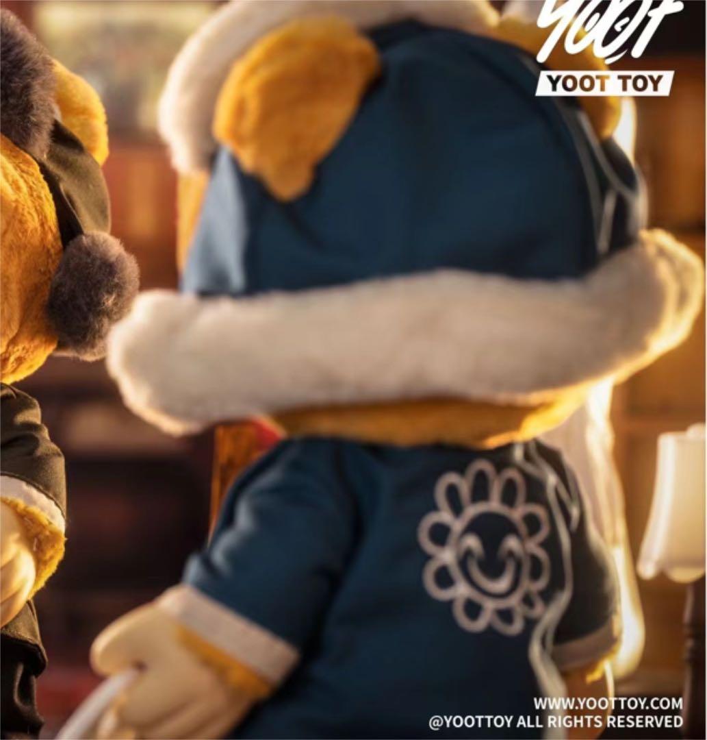 天才&反逆者　アーティスト　くま　熊　ブルー　アクションフィギュア//YOOT