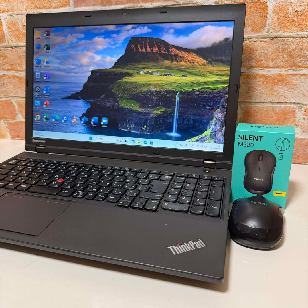 レノボノートPC Corei7 SSD128GBメモリ8GB Windows11