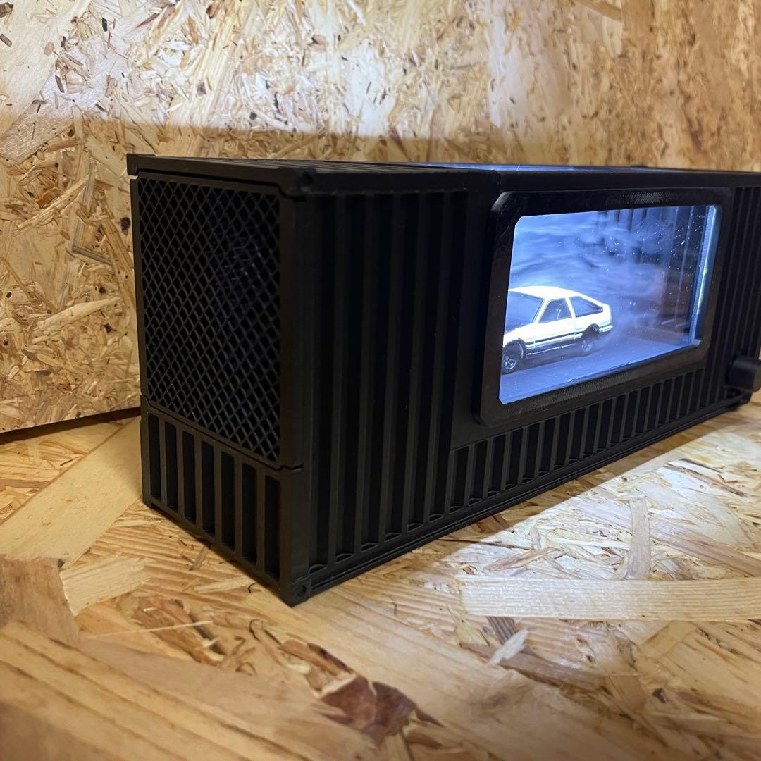 ミニカー用　風洞テスト装置　空力テスト　1/64スケール