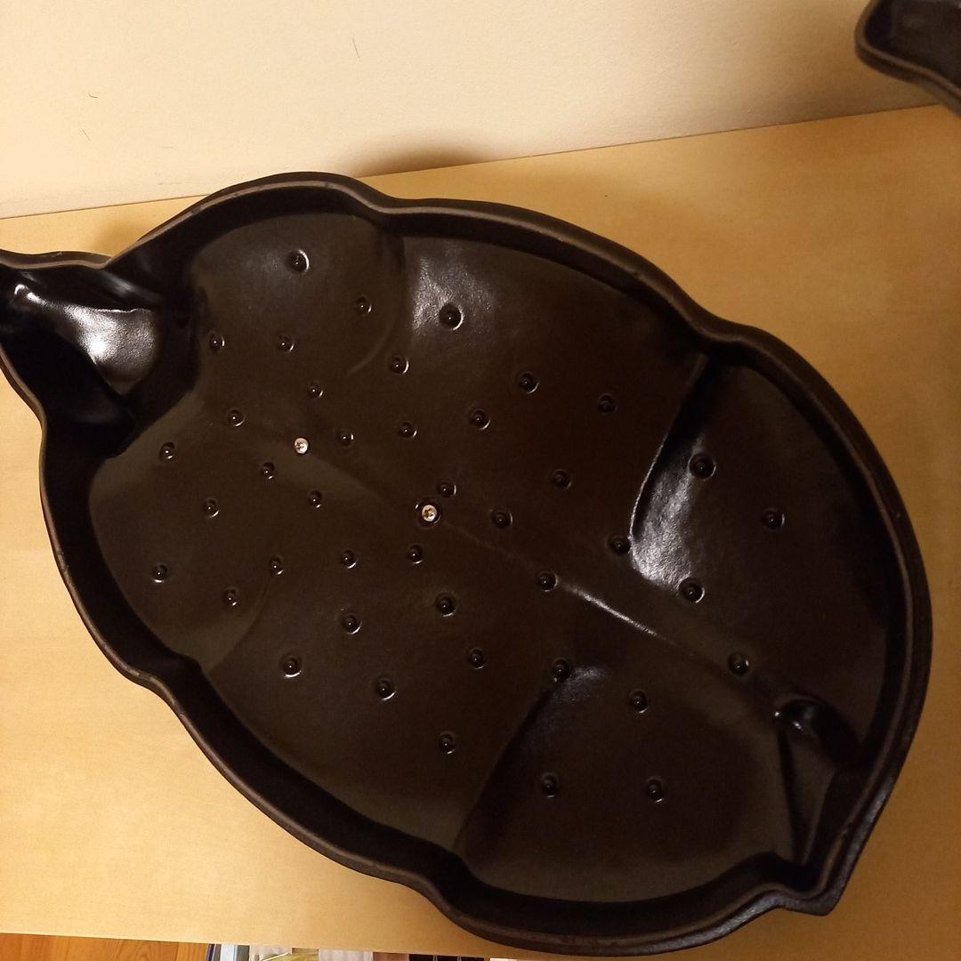 STAUB 牛型 鍋 グレー 　レア商品　フランス製