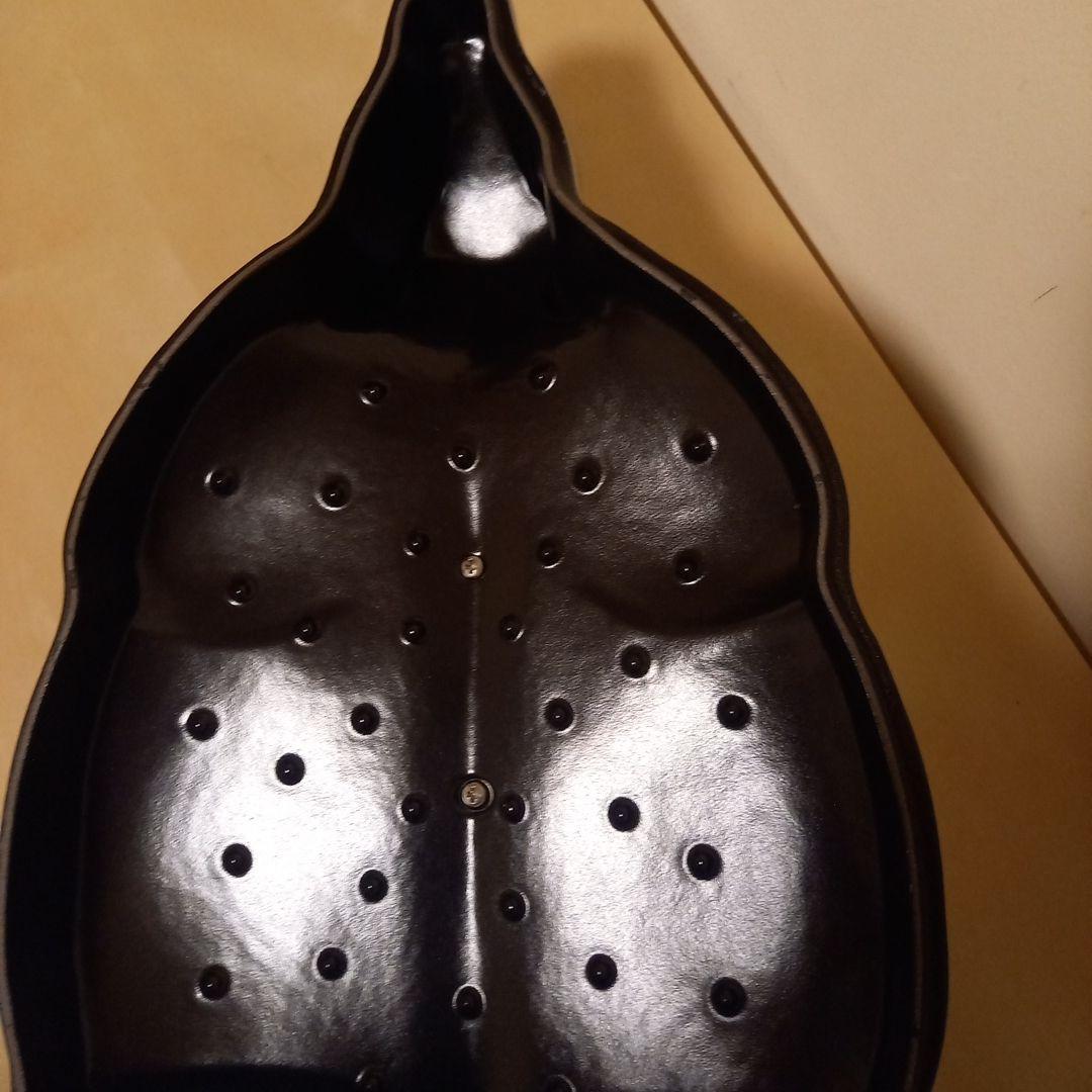 STAUB 牛型 鍋 グレー 　レア商品　フランス製