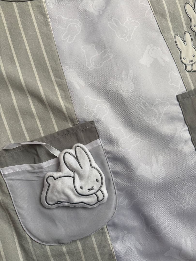 学研すてきな先生　保育エプロン　はらぺこあおむし&ミッフィーセット